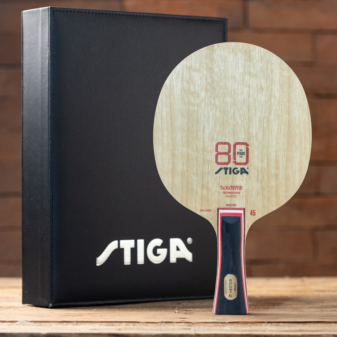spinnier_com's tweet photo. 🆕 STIGA Golden 45 8️⃣0️⃣th Anniversary blade 🇸🇪
🏓 https://t.co/a2h5lQuy5x
#StigaTT #Golden45 #TeXtreme https://t.co/4Tq3eZGgJo