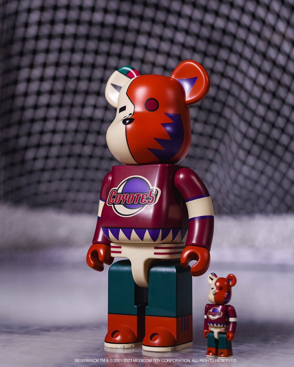 Arizona Coyotes (@arizonacoyotes) on Twitter photo We have the opportunity to do the funniest thing of all time.
By our calculations, if we sell 500 BE@RBRICKS, we can buy <a href="/HowlerCoyote/">Howler the Coyote</a> a buddy 👀 Readers, you know what to do.
Purchase a BE@RBRICK and bring our new friend home: commonhype.com/products/arizo… We have the opportunity to do the funniest thing of all time.
By our calculations, if we sell 500 BE@RBRICKS, we can buy <a href="/HowlerCoyote/">Howler the Coyote</a> a buddy 👀 Readers, you know what to do.
Purchase a BE@RBRICK and bring our new friend home: commonhype.com/products/arizo…