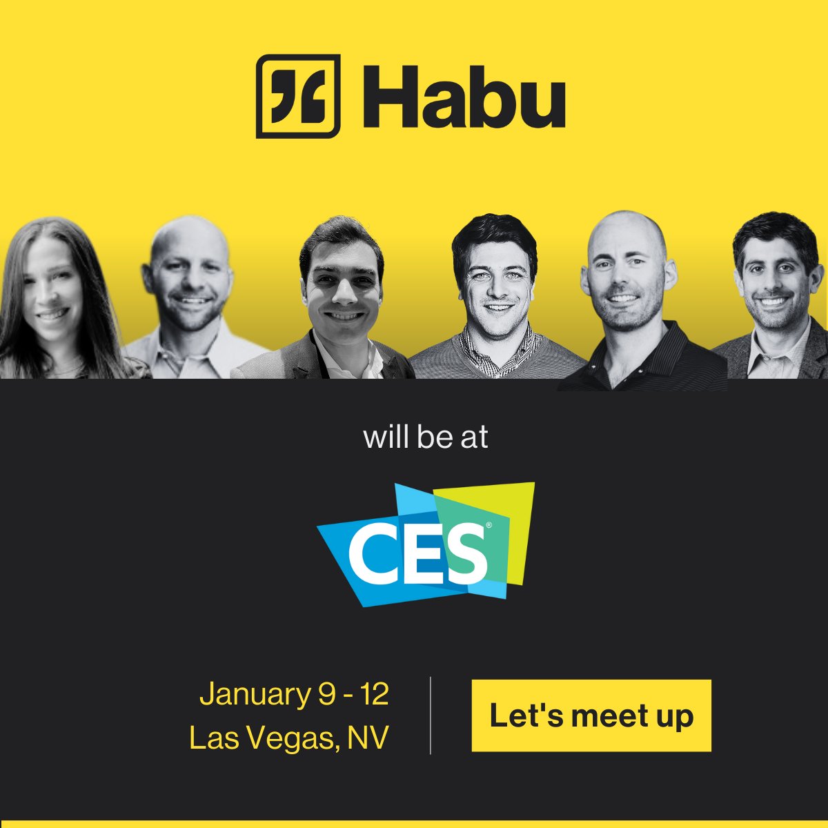 Headed to #CES2024 next week? 

The Habu team will be there and is excited to talk all things clean rooms and collaboration. Learn how leading companies are leveraging Habu’s clean room software to drive business growth.

Reach out to schedule a meeting: hubs.la/Q02fqnyk0