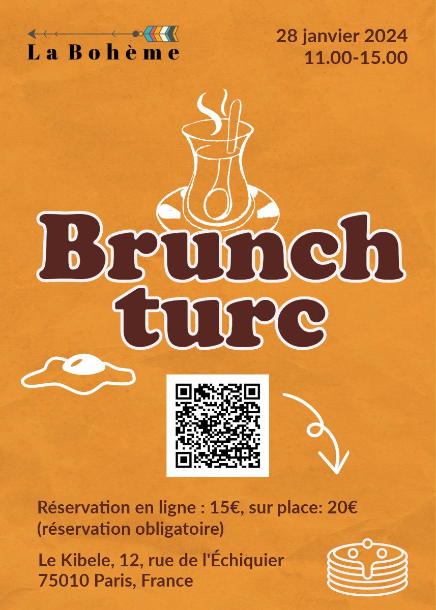 28 ocakta, Paris’teki Türk kahvaltısı etkinliğimize davetlisiniz, link üzerinden rezervasyonunuzu yaptırabilirsiniz. Elinizi çabuk tutun limitli sayıda yerimiz var 😊 #paris #brunch #kahvaltı #fransa #pariskahvaltı helloasso.com/associations/l…