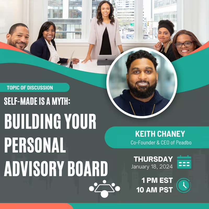 pluginventures's tweet photo. Ready to elevate your journey in 2024? Learn from the best! Join Keith Chaney, Co-Founder &amp; CEO of Peadbo, in our virtual session. Discover strategies to shape your entrepreneurial path. 🌐 Don't miss out!: https://t.co/S0bmHFqY0Z #PlugInVentures #RegisterNow https://t.co/HDArwcp7uw
