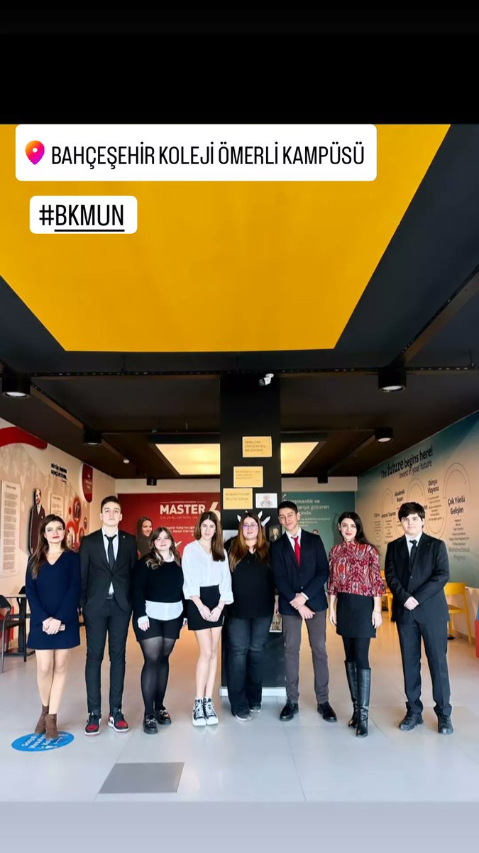 Our students are ready for BKMUN'24.♥️💙🍀
<a href="/BkOmerli/">BK Ömerli Kampüsü</a> <a href="/mturanoznacar/">Mehmet Turan ÖZNACAR</a> <a href="/kader_ulass/">Kader Ulaş</a> <a href="/EdaYagmurAydin1/">Eda Yağmur Aydın</a>