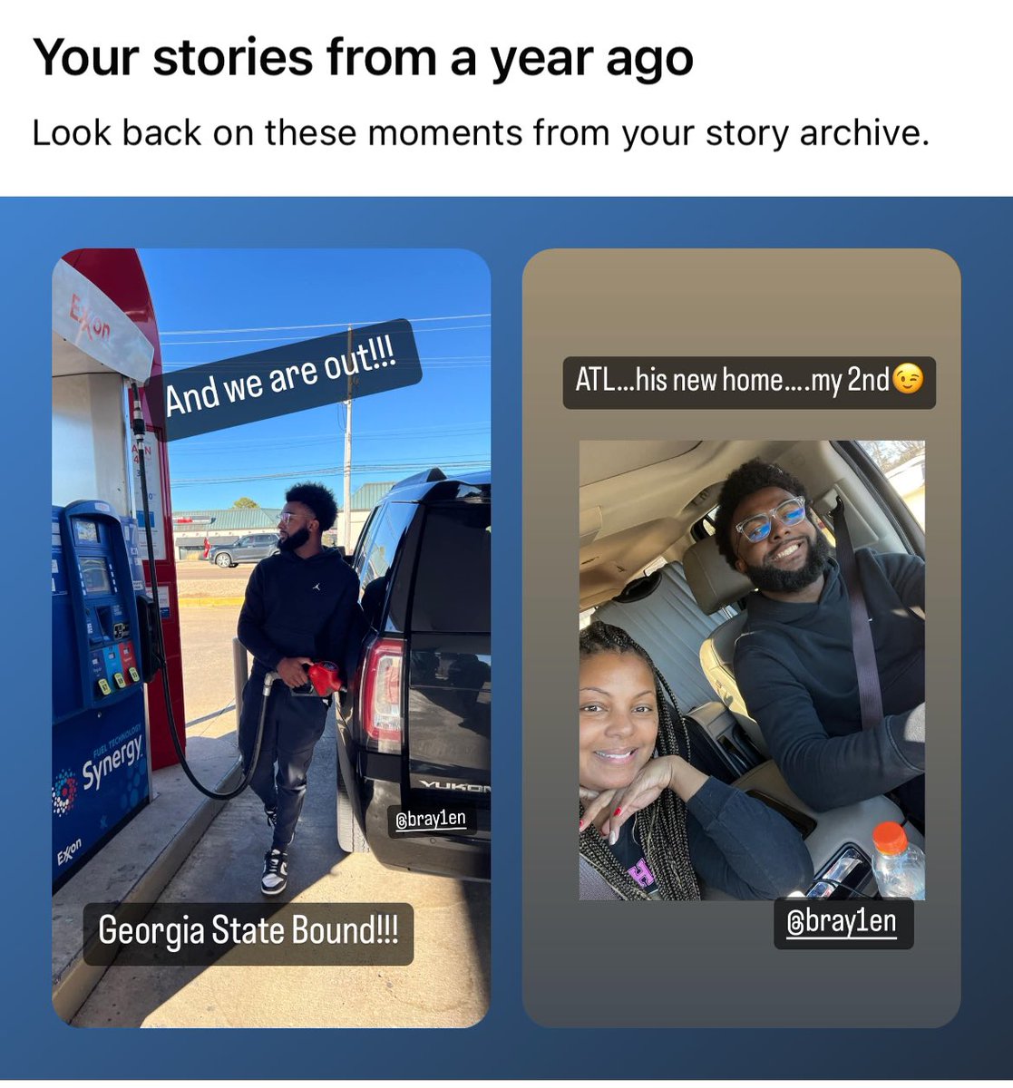 ItsEpic1999's tweet photo. New Year….Same Day…Same Destination….New GOALS! Year 2 Loading…….#BrayDay #GSU #ChessNotCheckers @bray1en in due time 🤞🏽 https://t.co/1gtxXL3gVS