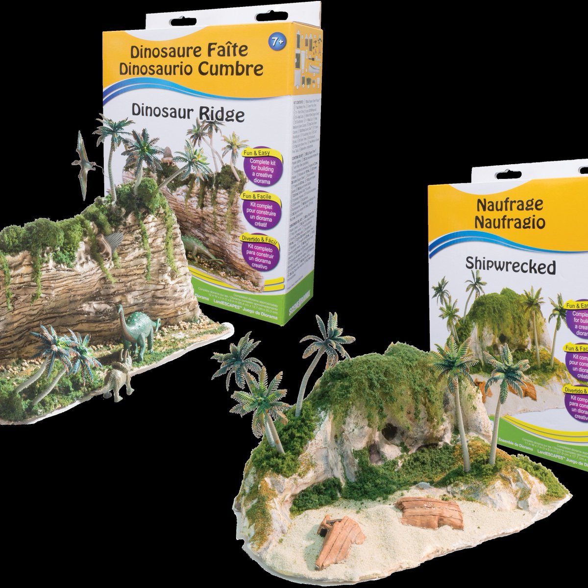 Our LandESCAPES™ Kits provide a fun, easy arts and crafts activity for the whole family. Whether they love dinosaurs or pirates, these kits have everything you’ll need to build an adventurous scene.

What kit would you like to see next?

#artsandcrafts #kidcrafts #playideas