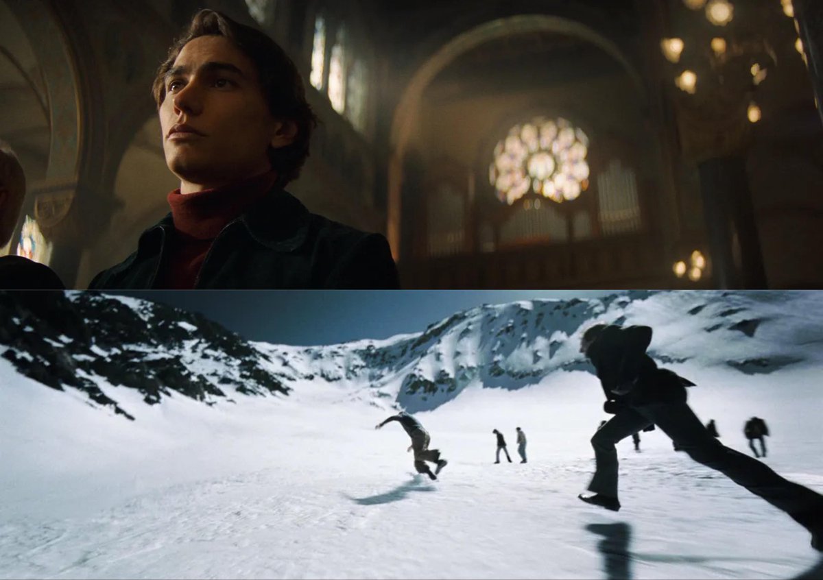 mojorant's tweet photo. SOCIETY OF THE SNOW is the most breathtaking and astounding piece of cinema I’ve seen in a while. This is my most gigantic movie recommendation. Absolute winner from @FilmBayona and such stunning visuals shot by 
@pedroluque . Available  on @netflix worldwide. https://t.co/qwOC3PjHuU