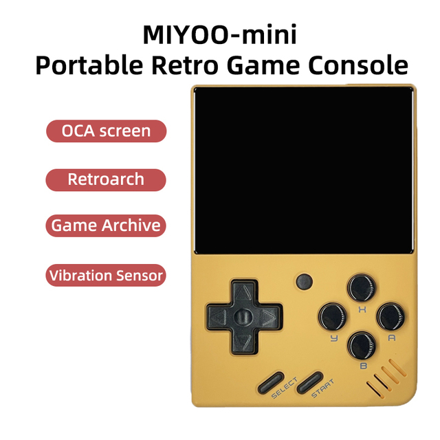 Some people were waiting for the miyoo mini v4 in yellow, I want to tell you that it is already in stock Link: s.click.aliexpress.com/e/_DlLeLH3 #miyoomini #miyoominiplus #miyoo
