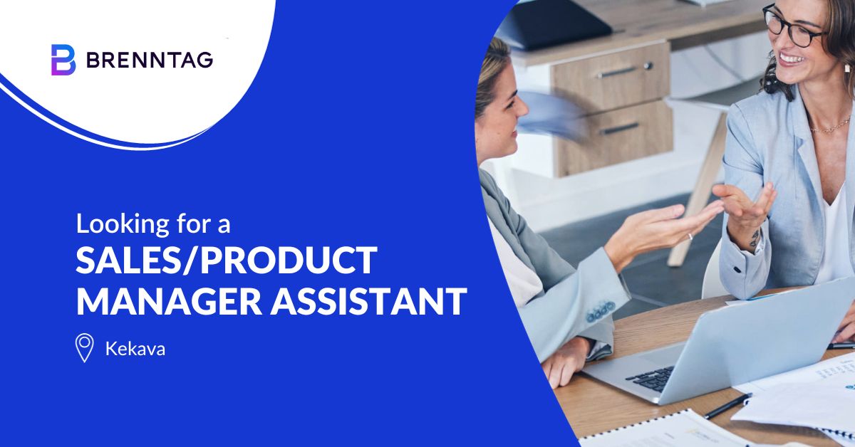 BRENNTAG is looking for a SALES / PRODUCT MANAGER ASSISTANT! If you have a higher education in the fields of chemistry, food technology, material sciences, biology or similar, find out more about this job here: bit.ly/3TOECQI