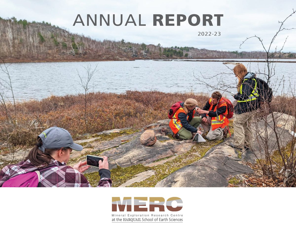 Our Annual Report is available now! 📰 Check it out for the latest MERC and Metal Earth updates &amp; subscribe to our Newsletter in 2024! 
mailchi.mp/laurentian/mer… <a href="/ResearchLUL/">LUL Research|Recherche</a> <a href="/GSM_LU/">Goodman School of Mines</a> <a href="/LaurentianU/">Laurentian University - Université Laurentienne</a> <a href="/HarquailES/">Harquail School of Earth Sciences</a>