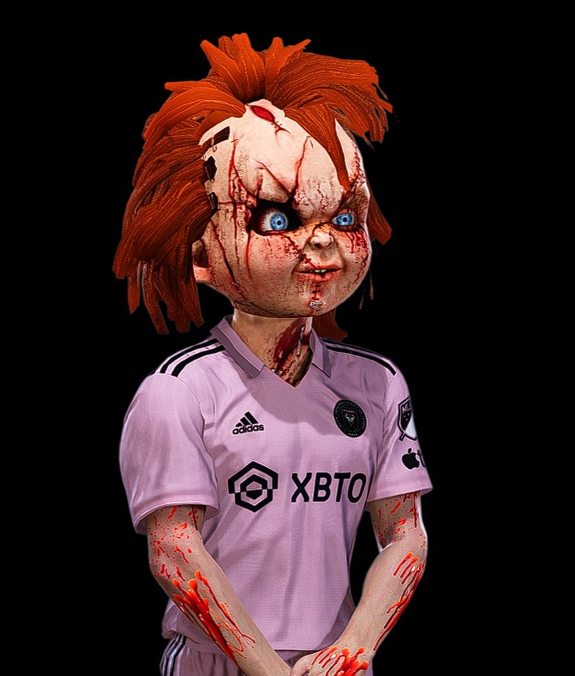 chinoboyka's tweet photo. Recreate face CHUCKY for efootball2021 🤪🔥🔥🔥 #efootball2021 #eFootball2024 #Pes2021 #Mods #Chucky #Gameplay #fútbol #juegos #faces #fantasy3d #3Danimation #3dmodeling #3dart #3D #3dblender https://t.co/andmySuzSx