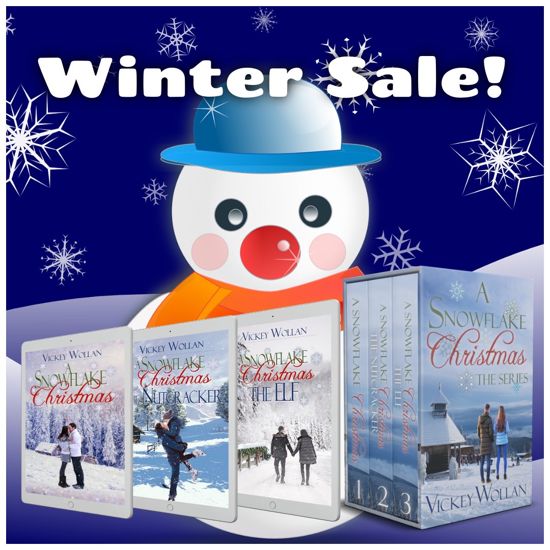 Ebook Winter Sale!  books2read.com/u/bopw60 A Snowflake Christmas - The Series – $2.99. Or $0.99 - A Snowflake Christmas books2read.com/u/bPKV2 $0.99 – A Snowflake Christmas – The Nutcracker books2read.com/u/3nEkn8 $1.99 – A Snowflake Christmas – The Elf books2read.com/u/4D68dQ