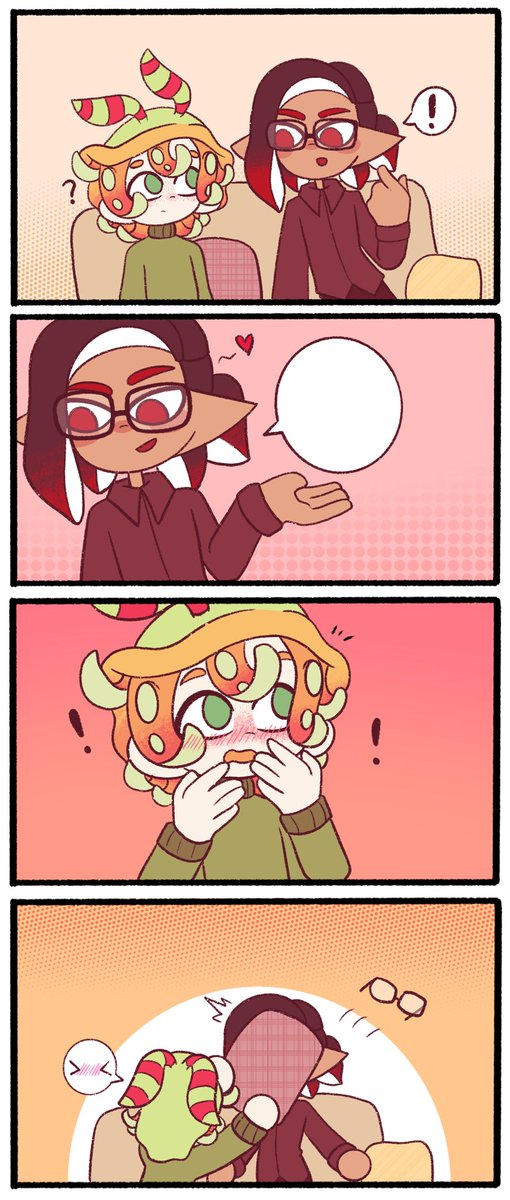 APeonySeapie's tweet image. I wonder what Maxx said to make Seaflow hit him with a pillow 🤔
Any guesses? XD 

Maxx belongs to my amazing bf @T0ki_Rose 💚 

#DJSeaflow #Splatoon #Maxxflow
