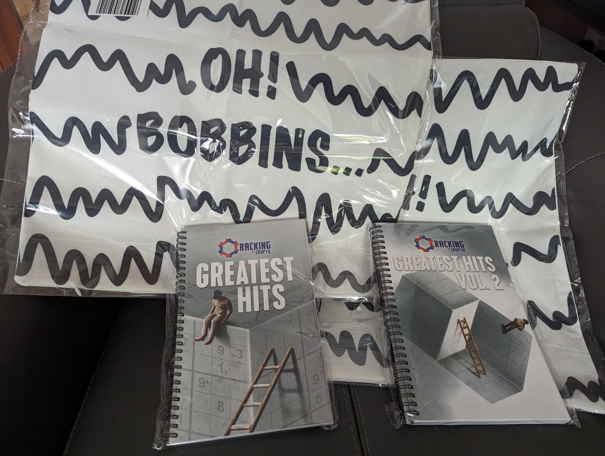 It arrived!!!
<a href="/crypticcracking/">Cracking The Cryptic</a>