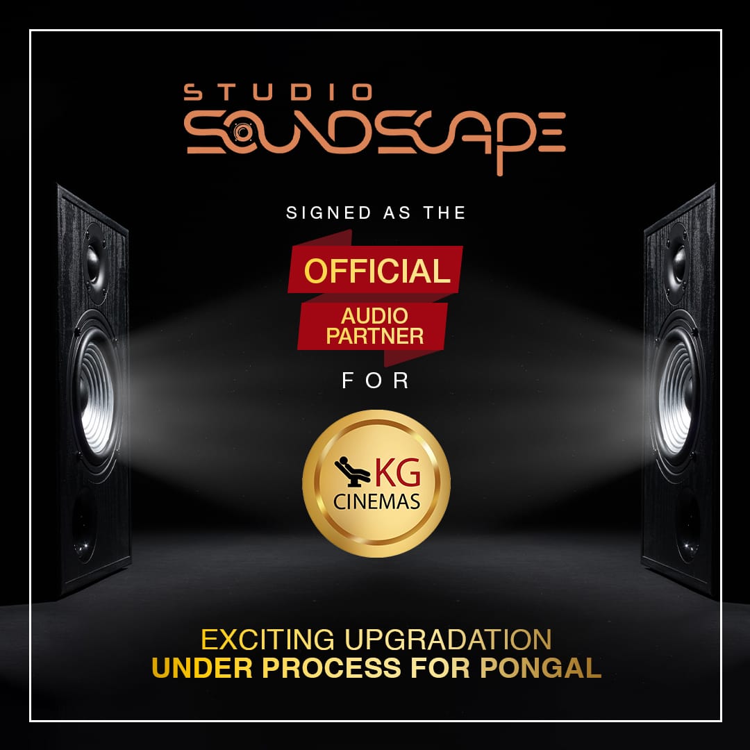 studio_scape's tweet photo. Team @studio_scape is proud to be associated with @kgcinemas as their official audio partner. 
#DolbyAtmos #QSC https://t.co/0dtAJcy0nP