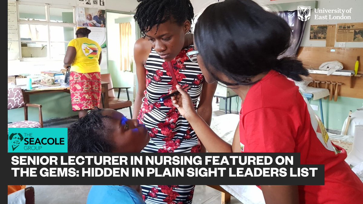 👏 We are proud of senior lecturer in nursing, Kelly Ncube for appearing on the GEMS: Hidden in Plain Sight (75@75) list, recognising healthcare professionals from minority backgrounds who are making a difference in the sector.

Read more 👉 seacolegroup.com/nhs-gems <a href="/SeacoleG/">Seacole Group</a>