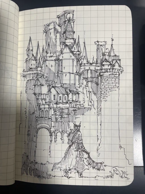 pen drawing #Bloodborne 