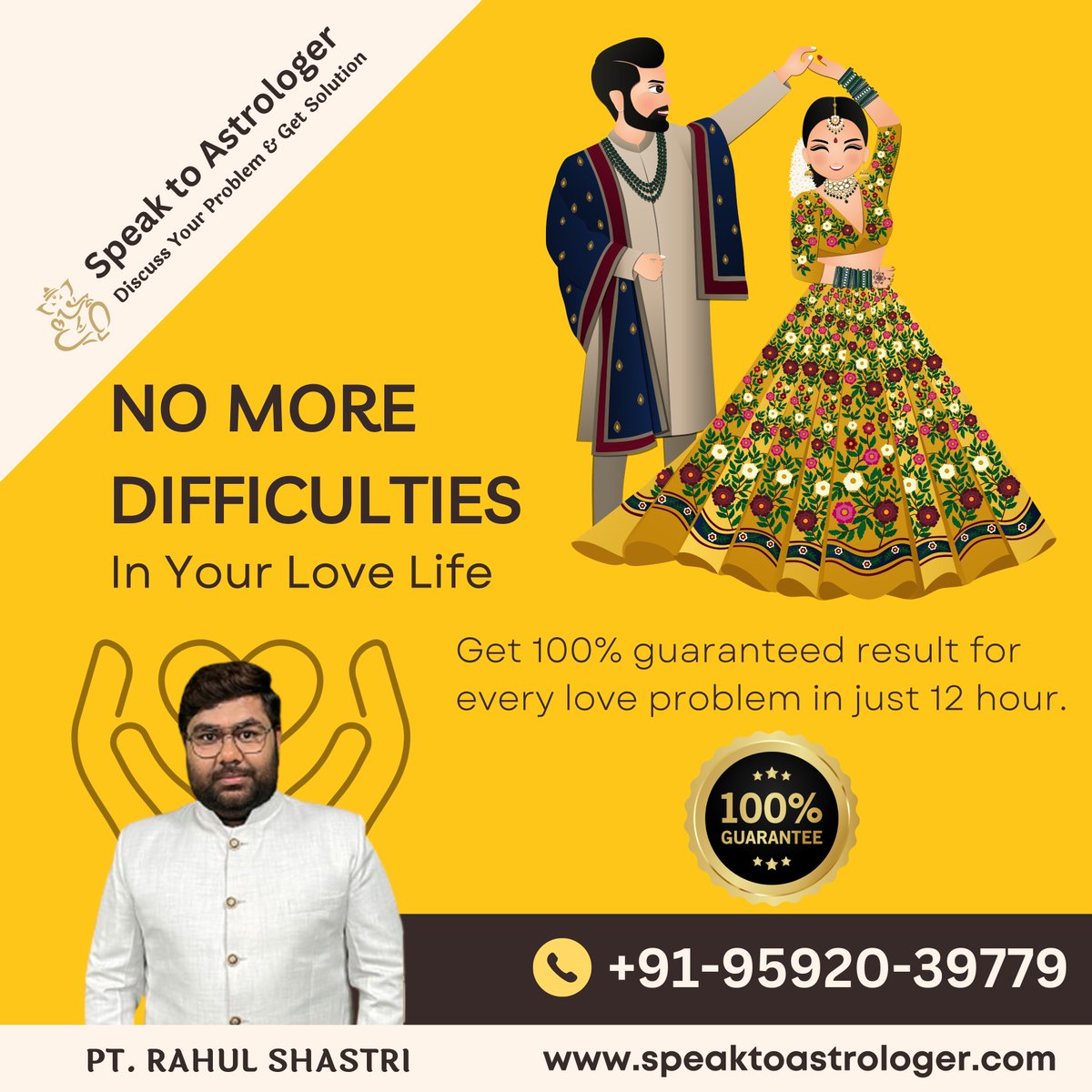 SpeakToAstro's tweet image. NO MORE DIFFICULTIES In Your Love Life
Call at +91-95920-39779
#astrology #astrologer #divorceproblems #divorcesolution #astrologyposts #astrologerinindia #exlvoeback #marriageproblems #husbandwifeproblems #loveproblemsolution #husbandwiferelationissue #winyourexback #lostlove