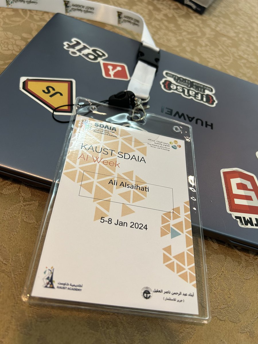 A__Alsaihati's tweet photo. Day01 - Advanced Artificial Intelligence Program organized by @KAUST_Academy &amp; @SDAIA_SA 
#AI_Week https://t.co/ewZw5HtAZq