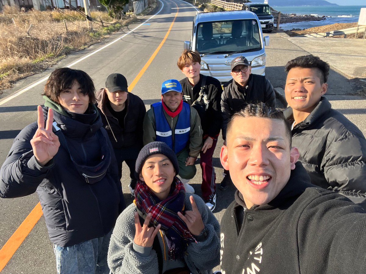 sm_1173's tweet photo. 千枚田ポケットパークから愛知に帰ってこれました。最初はどうなるかわからなくて不安だったけどみんなで協力して炊き出し飲める水の確保発電機を自動販売機に繋いで栄養ドリンクスポドリの確保ようやく皆千枚田から避難所へ移ることができました。また必ず千枚田に行きます　#千枚田ポケットパーク https://t.co/sulrOwzGOX