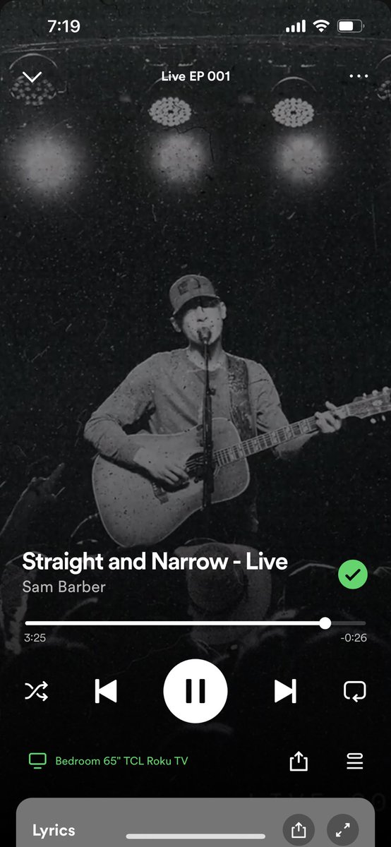 Well done on the Live EP @Sambarber_music