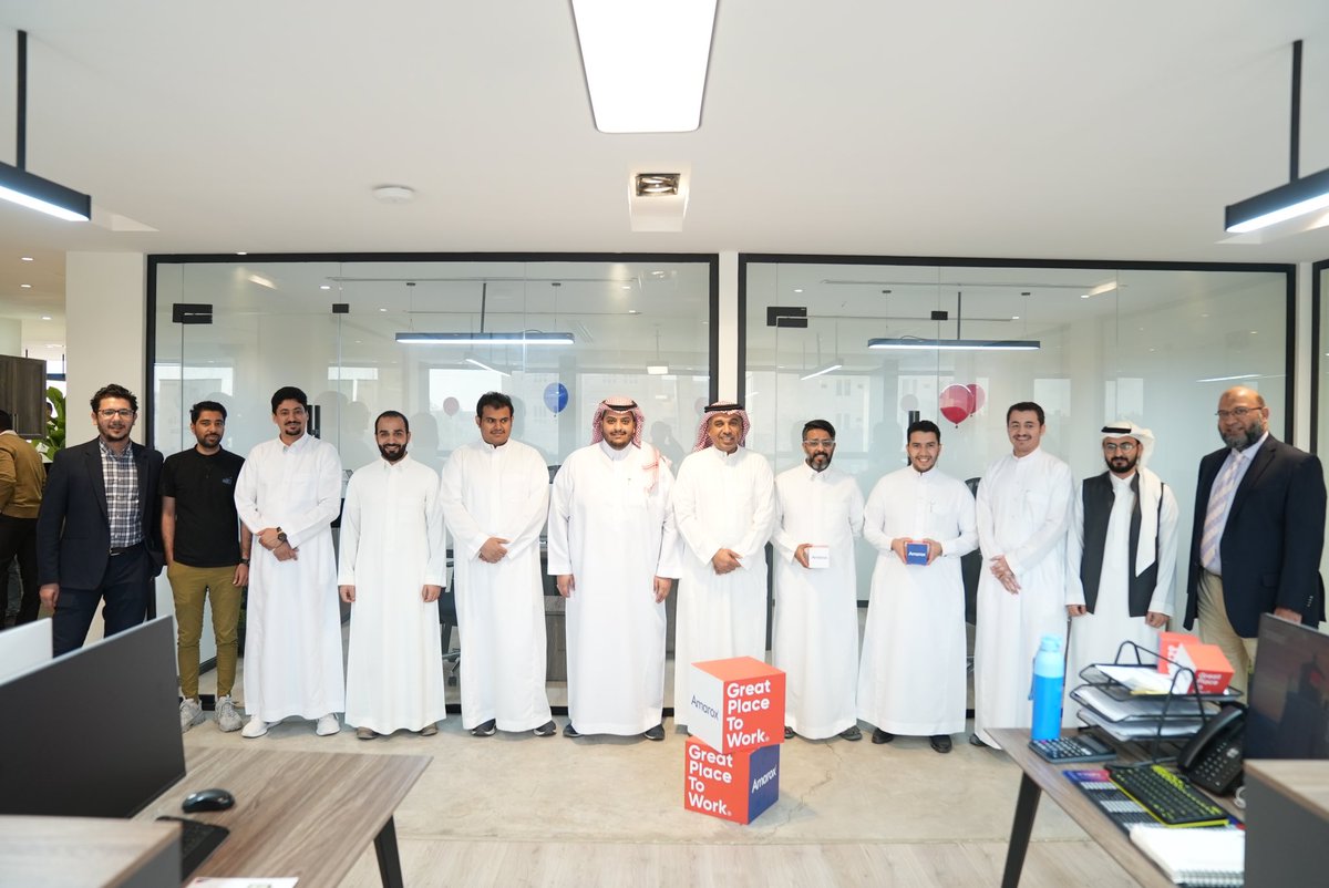 Amarox_ksa's tweet photo. Amarox KSA joyously celebrated its certification as a Great Place to Work @gptw_me
We would like to express our deepest appreciation to the entire Amarox family for their unwavering dedication and invaluable contributions.
#Amarox
#greatplacetowork https://t.co/xsvveVIeij