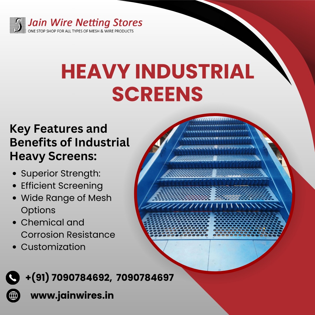 jainwirenetting's tweet image. HEAVY INDUSTRIAL SCREENS
.
+91 7090784692
+91 7090784697
jainwiren.in
.
.
#hexagonalwirenetting #wireconveyorbelt #expandedmetals #perforatedsheets #weldedmesh #wovenwire #galvanizediron #galvanizedironwire #wirefence #fence #wire #fences #wiremesh #fencepost