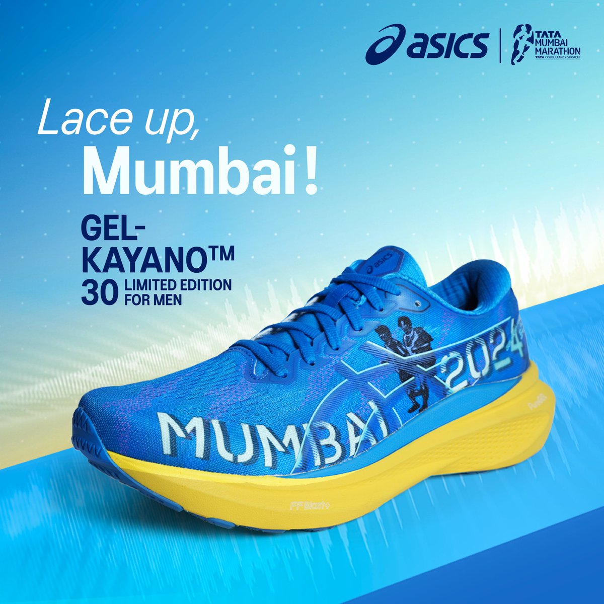 ASICS_India's tweet photo. Visit the link in bio or your nearest ASICS store today to grab the Limited Edition TMM Race Day collection.
@TataMumMarathon #MoveYourMind #RoadToTMM2024 #GELKayano30 #ASICSIN https://t.co/sC0YhLIYwv