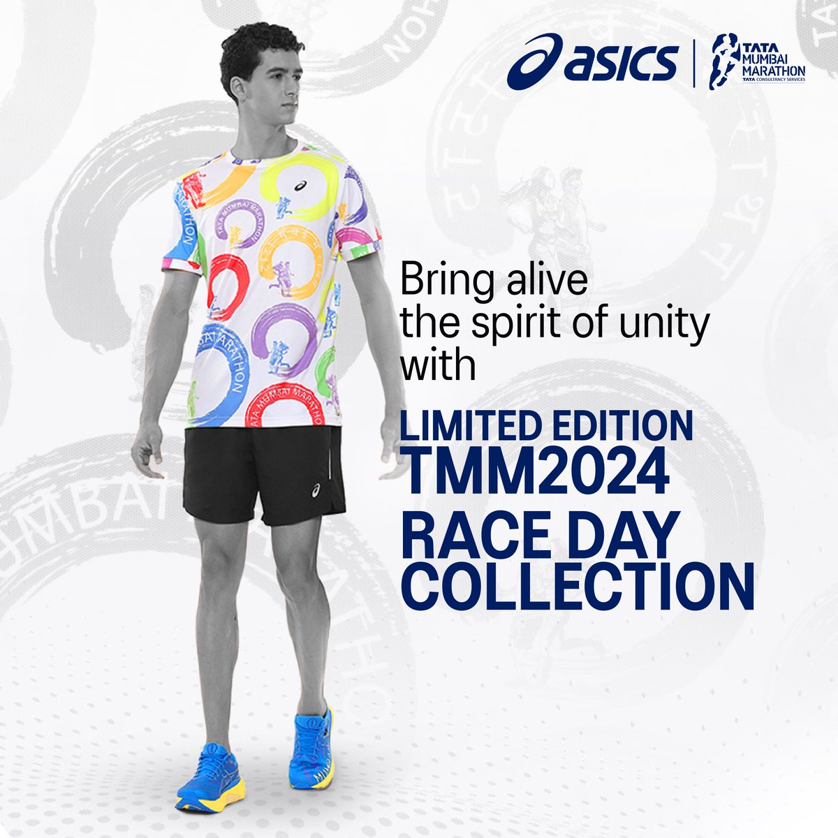 ASICS_India's tweet photo. Visit the link in bio or your nearest ASICS store today to grab the Limited Edition TMM Race Day collection.
@TataMumMarathon #MoveYourMind #RoadToTMM2024 #GELKayano30 #ASICSIN https://t.co/sC0YhLIYwv