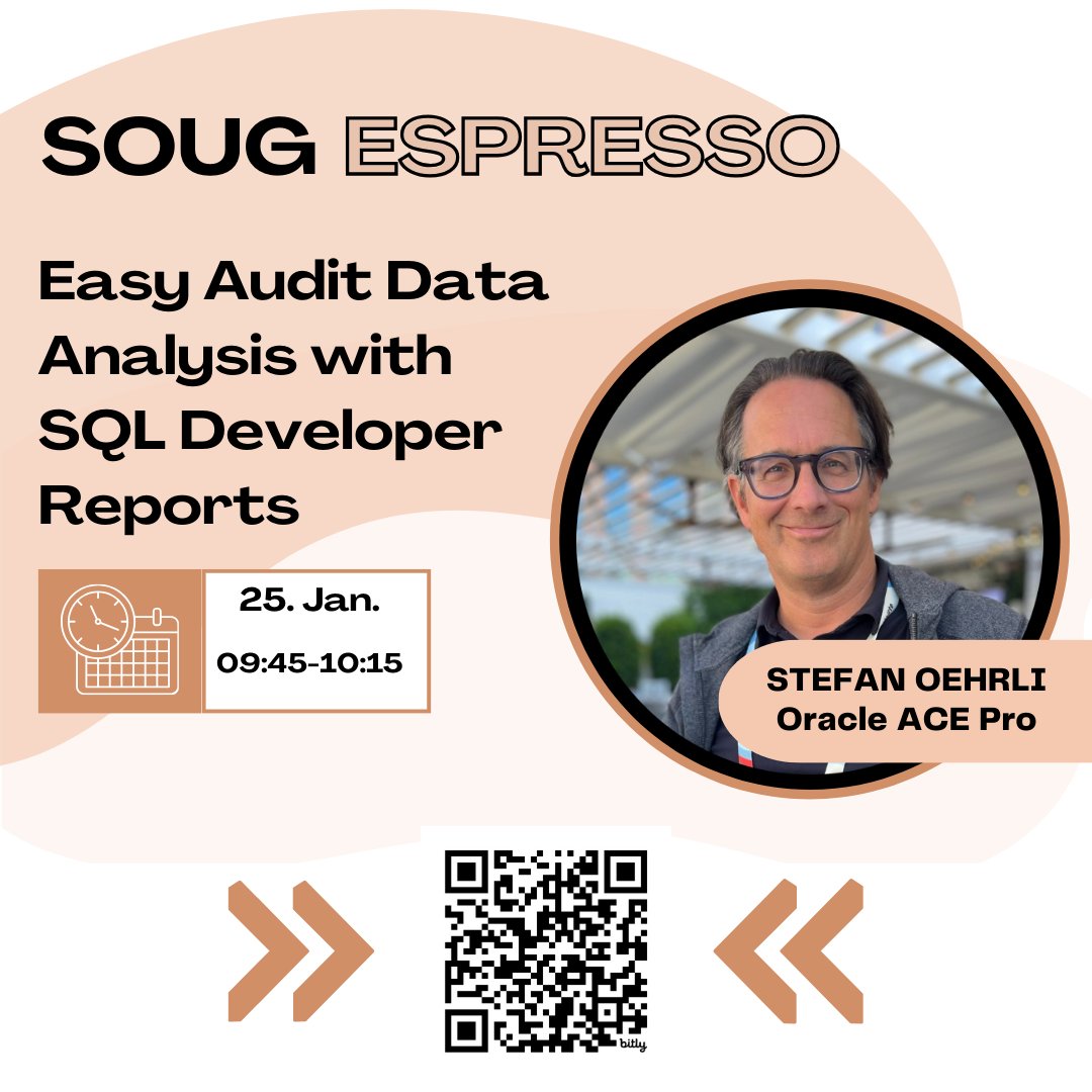 SOUG_CH's tweet photo. @stefanoehrli is giving us the honor of presenting at SOUG Espresso on 25th of January. 

Do not miss out and join us: https://t.co/bIv4FfTiUT https://t.co/xbDQU9xFst