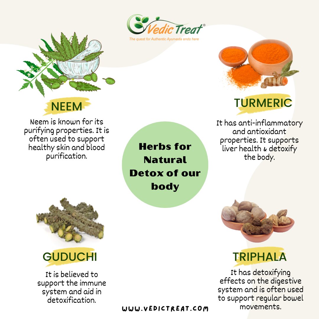 vedictreat's tweet photo. 🌿Some herbs have cleansing properties that can help detoxify and support various organs in the body. It's important to note that individual responses to herbs can vary. Here are some herbs commonly considered for their cleansing properties.🌟

#herb #detox #cleansing #holistic https://t.co/tikjt5NaOQ
