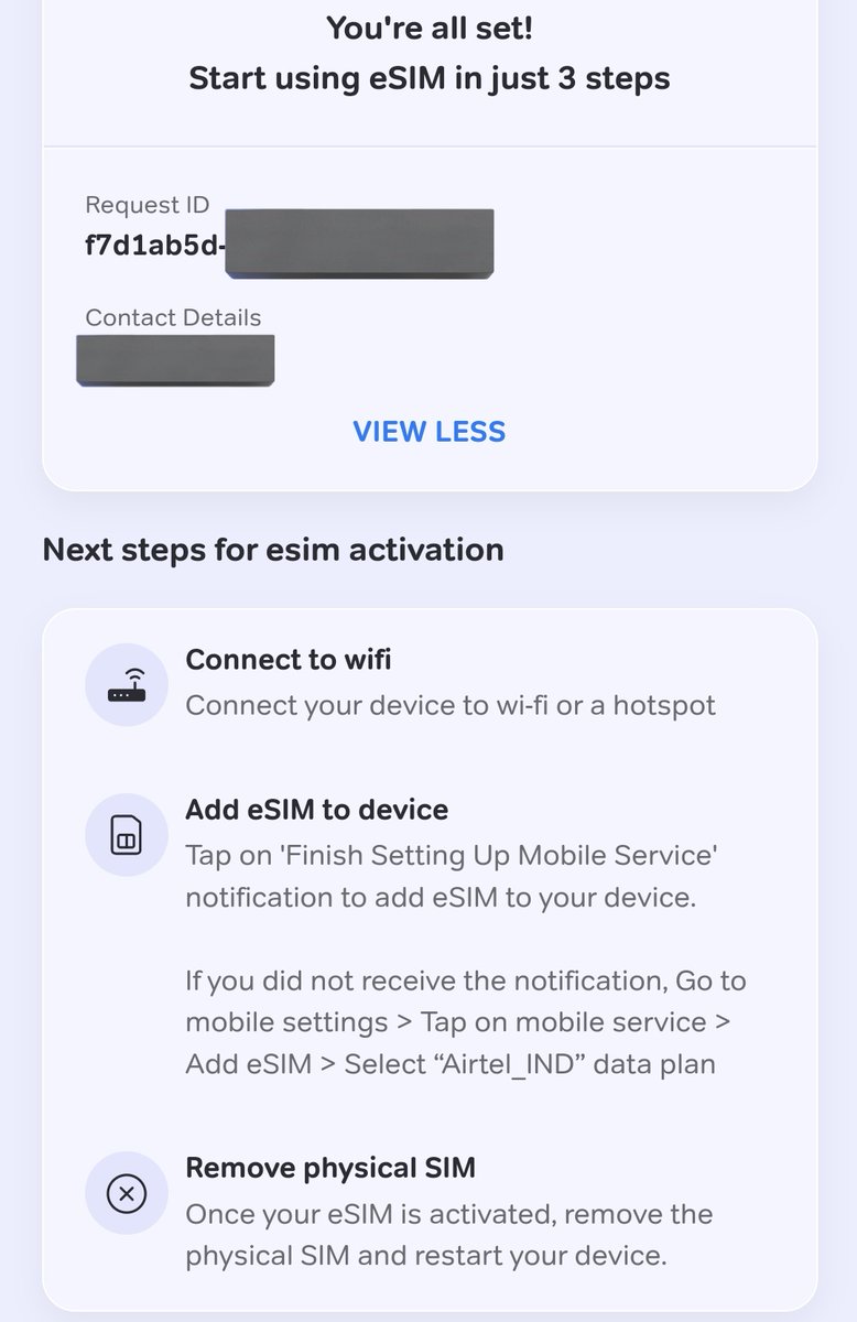 Jithunair95's tweet photo. Dear @airtelindia @Airtel_Presence @airtelnews 
Your customer service is the absolute worst, I've been trying to convert my physical sim into e-sim for over 2 weeks now. Like a 70 something year old, I even walked to your useless stores and got nothing!

Help me get this fixed!😡 https://t.co/dyF1S6uJQN