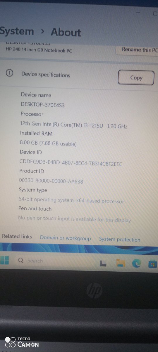 TFluxnotch's tweet photo. Brand new laptop for the new year
HP 240G9, 12TH GEN, INTEL COREI3, 512GB SSD, 8GB RAM, BACKLIT KEYBOARD, WINDOWS 11, SILVER COLOR

PHONE NUMBER AND WHATSAPP 07066203323

OFFICE ADDRESS: @12 SIMBIAT ABIOLA WAY COMPUTER VILLAGE

#brandnew #computervillage #laptops https://t.co/t1zZxCnD52
