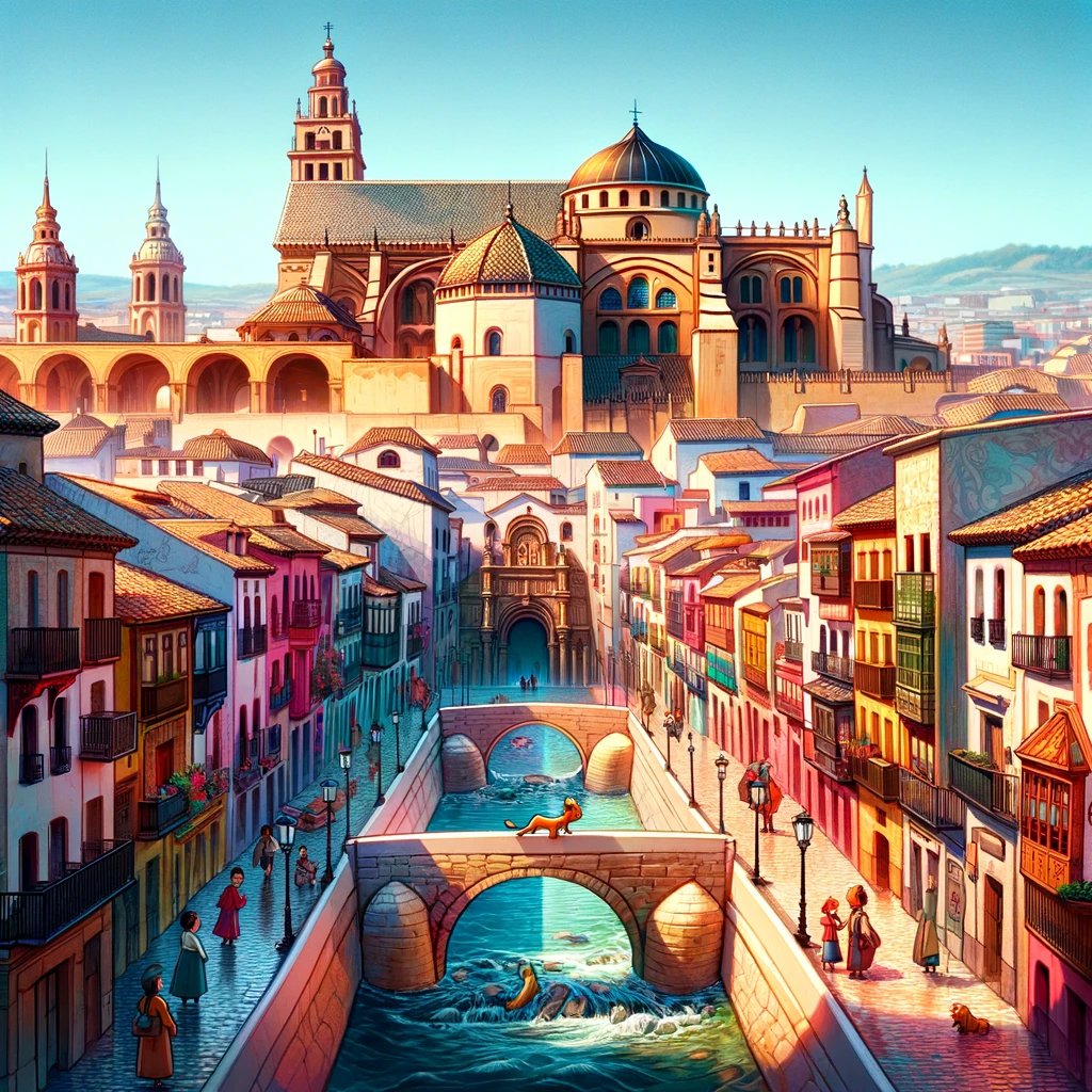 rafadelcastillo's tweet photo. ¿Cómo sería Córdoba en una película de Pixar? https://t.co/UblDdq8lgu