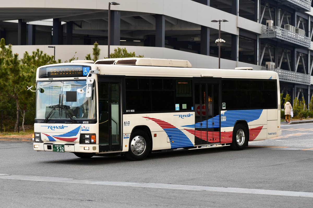 1/4 京成トランジットバス M108（PJ-KV234Q1）元京成バス4889 PJ-KVのQ