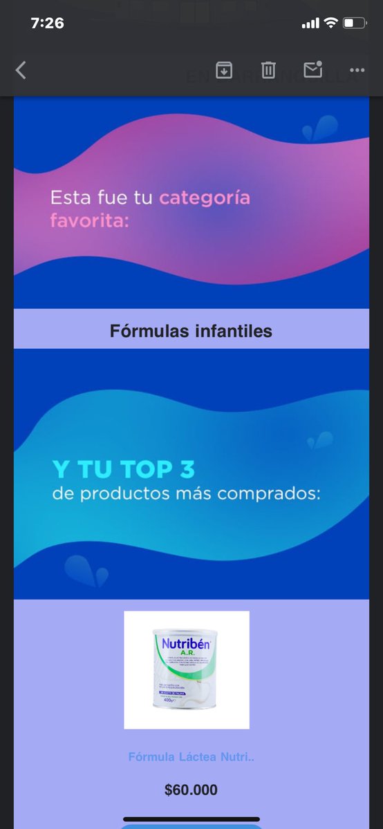 Cateortega's tweet photo. Cuando eres Mamá y farmatodo te envía el resumen de compras jajaja https://t.co/p3smcZ9ww9