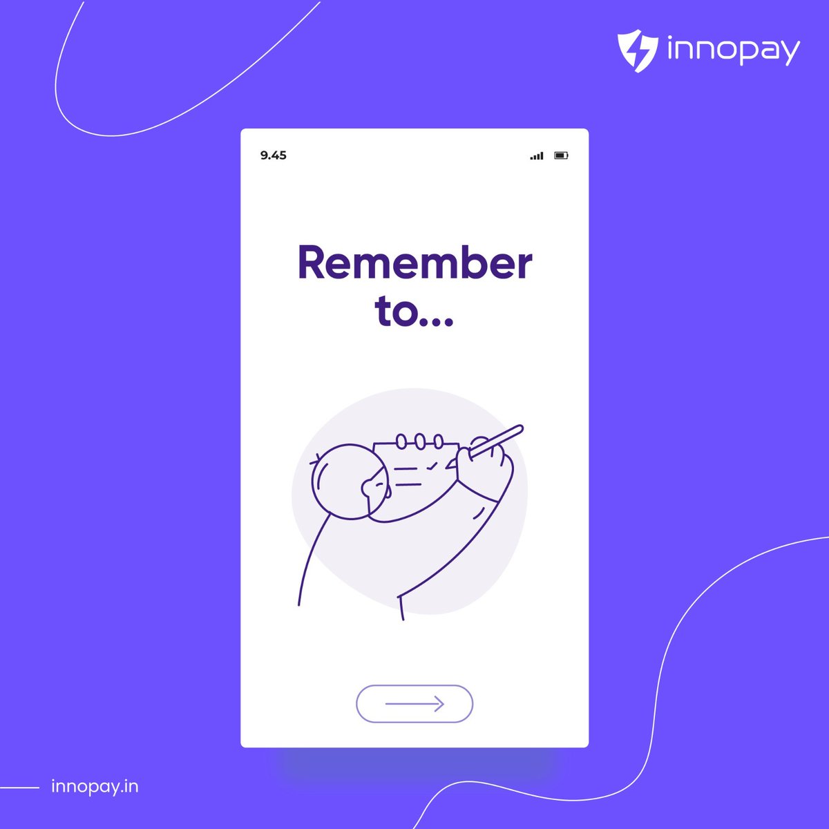 Innopay_India's tweet image. Today's to-do list: First, a self-check. Then, a quick bill check with Innopay (because in the hustle of being fabulous, who remembers bills, right?)
.
.
#BillReminder #EasyLiving #LifeMadeSimple #SimpleJoys #Innopay #PayYourBills #ZeroFees #EasySavings #PayFast #SaveSmart