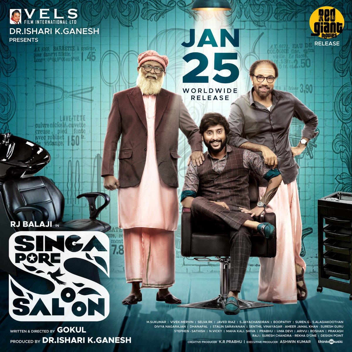 #SingaporeSaloon Worldwide Release on Jan 25