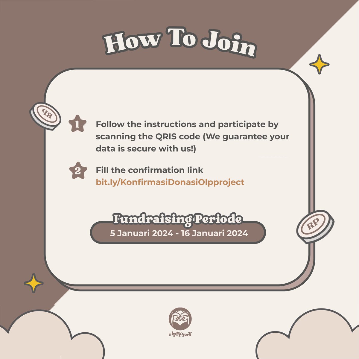 olpproject's tweet photo. 📣 Calling All Humanies 📣

Fundraising project is officially OPEN! 🥳🥳

Project ini bersifat dari Humanies untuk Humanies dan tidak terafiliasi oleh tim manapun. Join the fun bareng Minnies yuk! Click here 👇

https://t.co/Ygi1ClG70V https://t.co/UikNOuoRwB