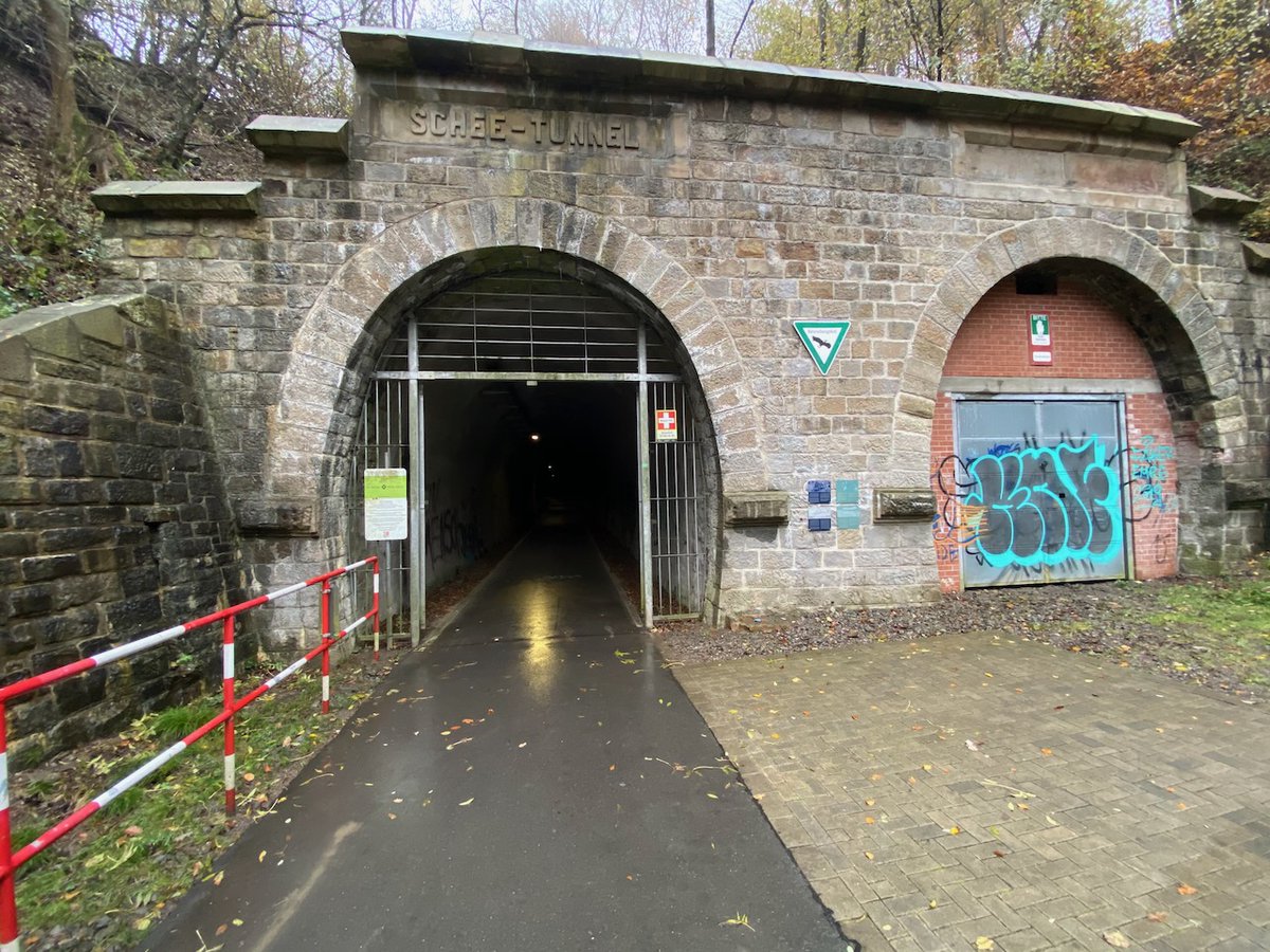 #Nordbahntrasse: Tunnel Schee ab 6. Januar 2024 gesperrt. talradler.de/nordbahntrasse…