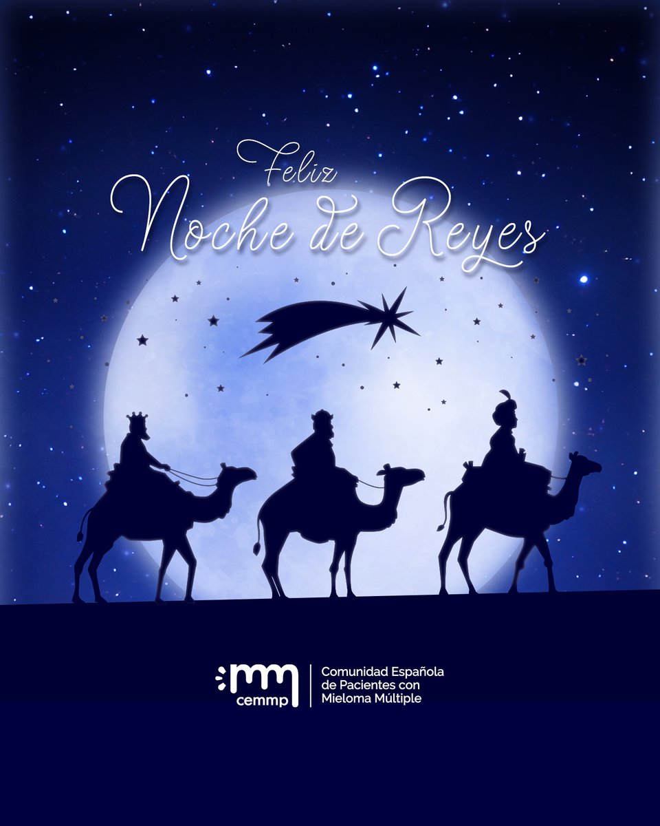 Cemmp_mieloma's tweet photo. Este año, el mejor regalo para los pacientes con #MielomaMúltiple sería la aprobación de los nuevos tratamientos que ya están disponibles en otros países. Un paso fundamental y necesario para todos los pacientes con #Mieloma.

👑 Feliz Noche de Reyes. https://t.co/DKyn7vN1tV