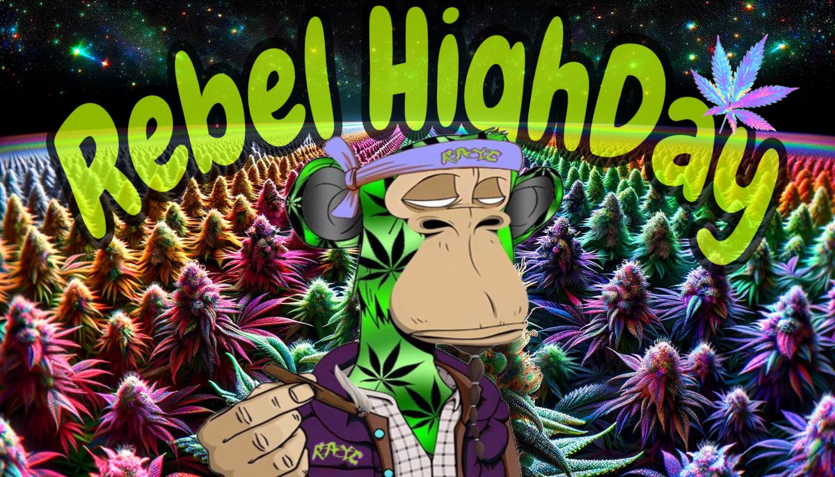 StSola's tweet photo. G to tha M fam!! โ๏ธโ๏ธ
Happy #RebelHighDay ๐ฉ๐ฉ๐ฉ๐ฉ
@RebelApeYC @Dr_Stickyicky https://t.co/Lk8Z2MXgiB