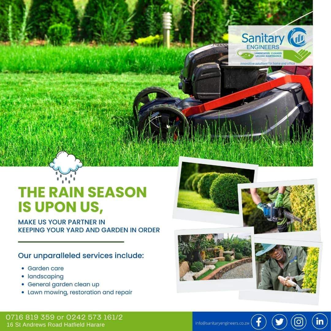 We're your rain-ready garden maintenance crew, expert in grass cutting, trimming and pruning. Talk to us today!
#landscaping
#gardening 
#nurseryflowers