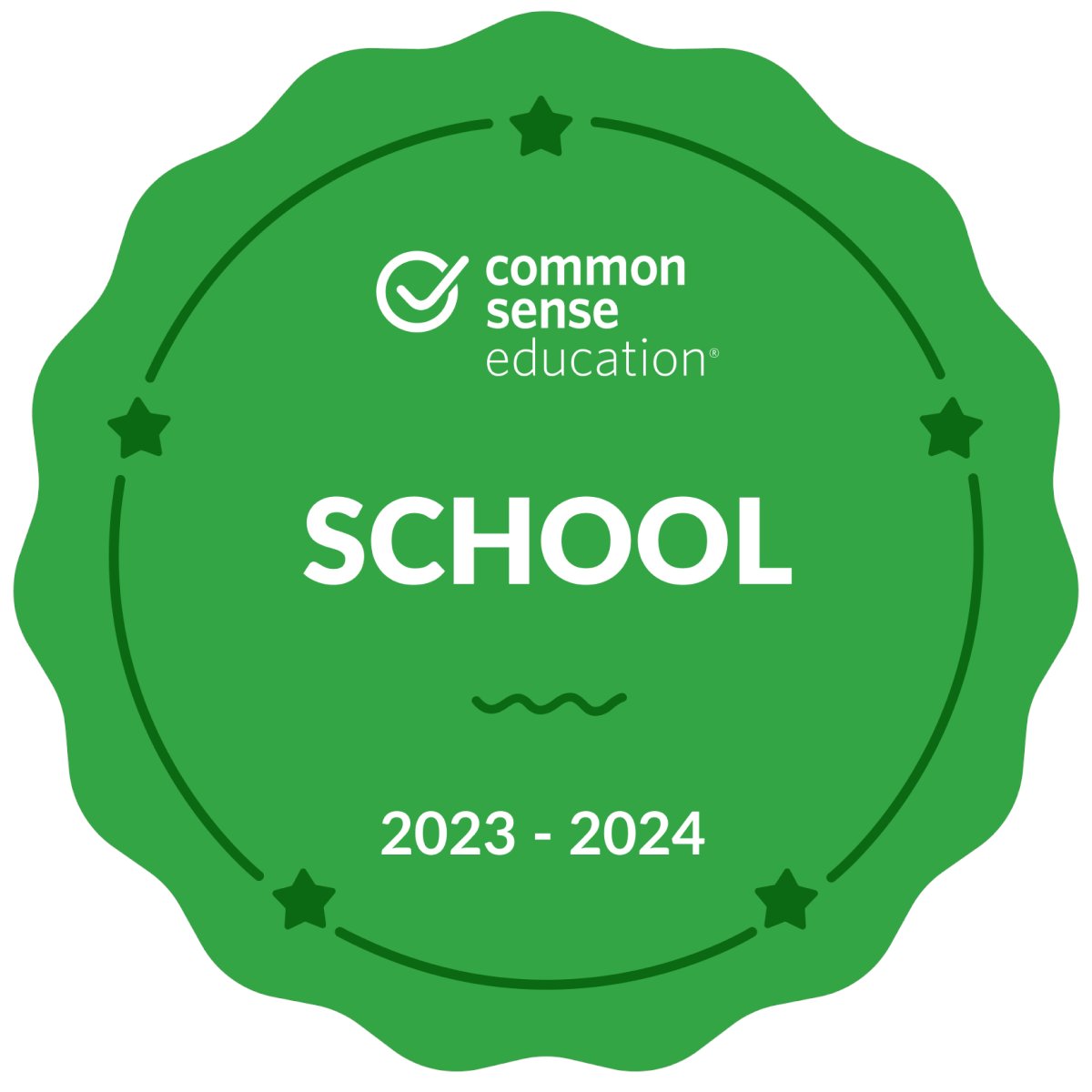 We are proud to announce that we are officially a Common Sense Education Recognized School for the 23-24 School Year! #CommonSenseSchool @rhes_library #digitalcitizenship