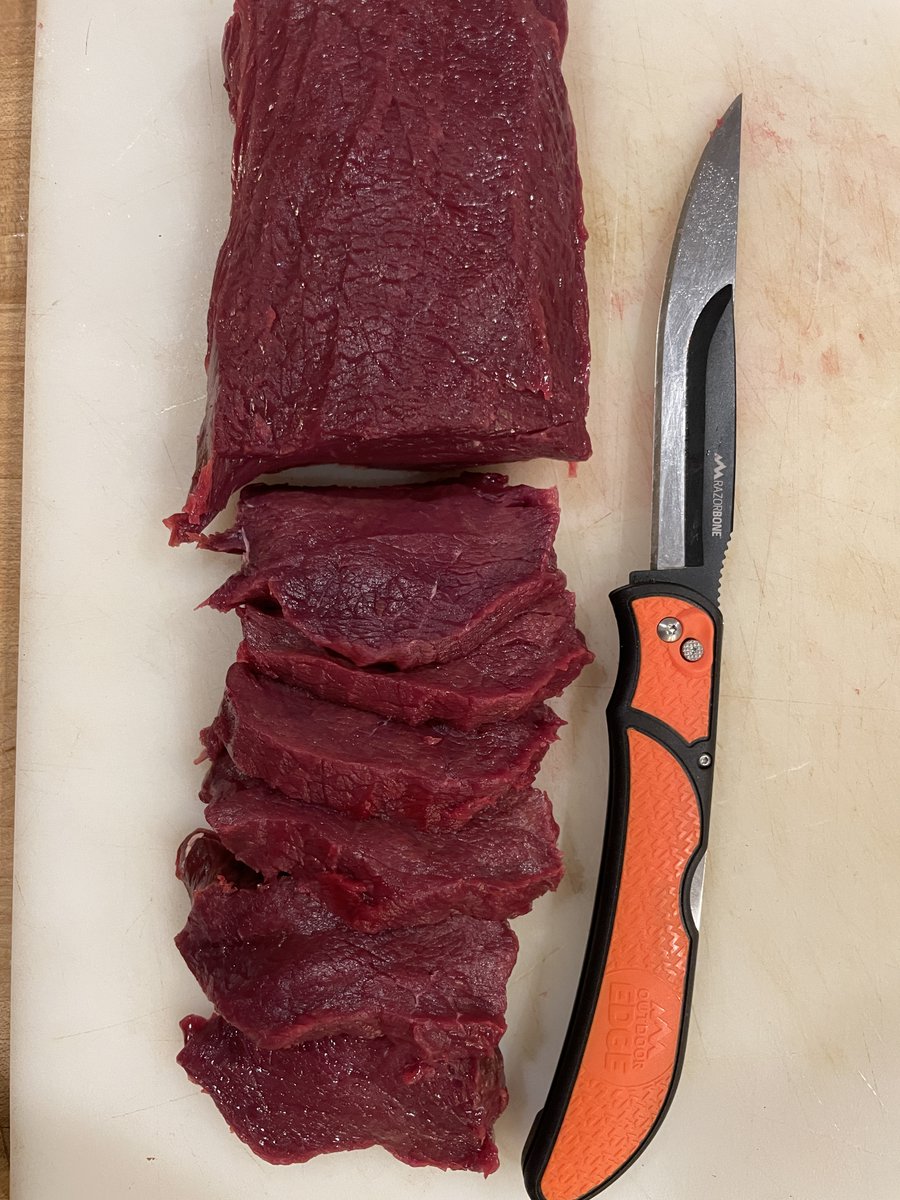 FredEichler's tweet photo. Something may be better than fresh backstrap, but I doubt it!

Outdoor Edge Knives &amp; Tools 

#everythingeichler #fulldrawoutfitters #itsinmynature #itsalifestyle #whatgetsyououtside #huntinglife #guidelife #makethecut #wildgame #wildgamecooking #fieldtotable #outdooredge https://t.co/SsfKsoWcNZ
