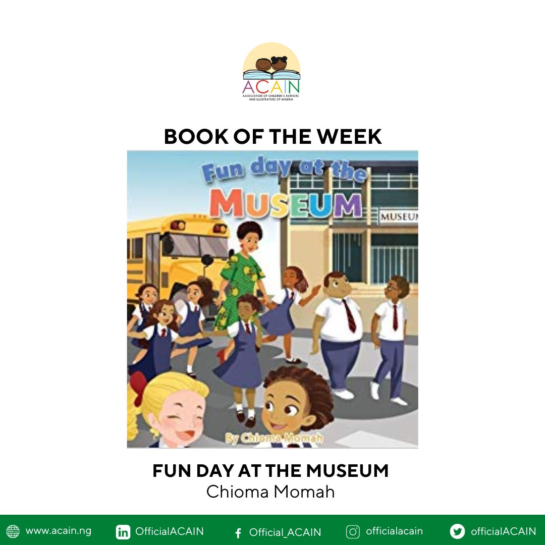 Lana is excited about her trip to the Museum. She learns and has lots of fun.

#officialacain #childrenbookauthors
#childrenbookillustrators
#childrenbook
#childrenbookillustrations
#childrenbook #nigerianchildrenbooks
#nigerianchildrenbookauthor
#nigerianchildrenbookwriter