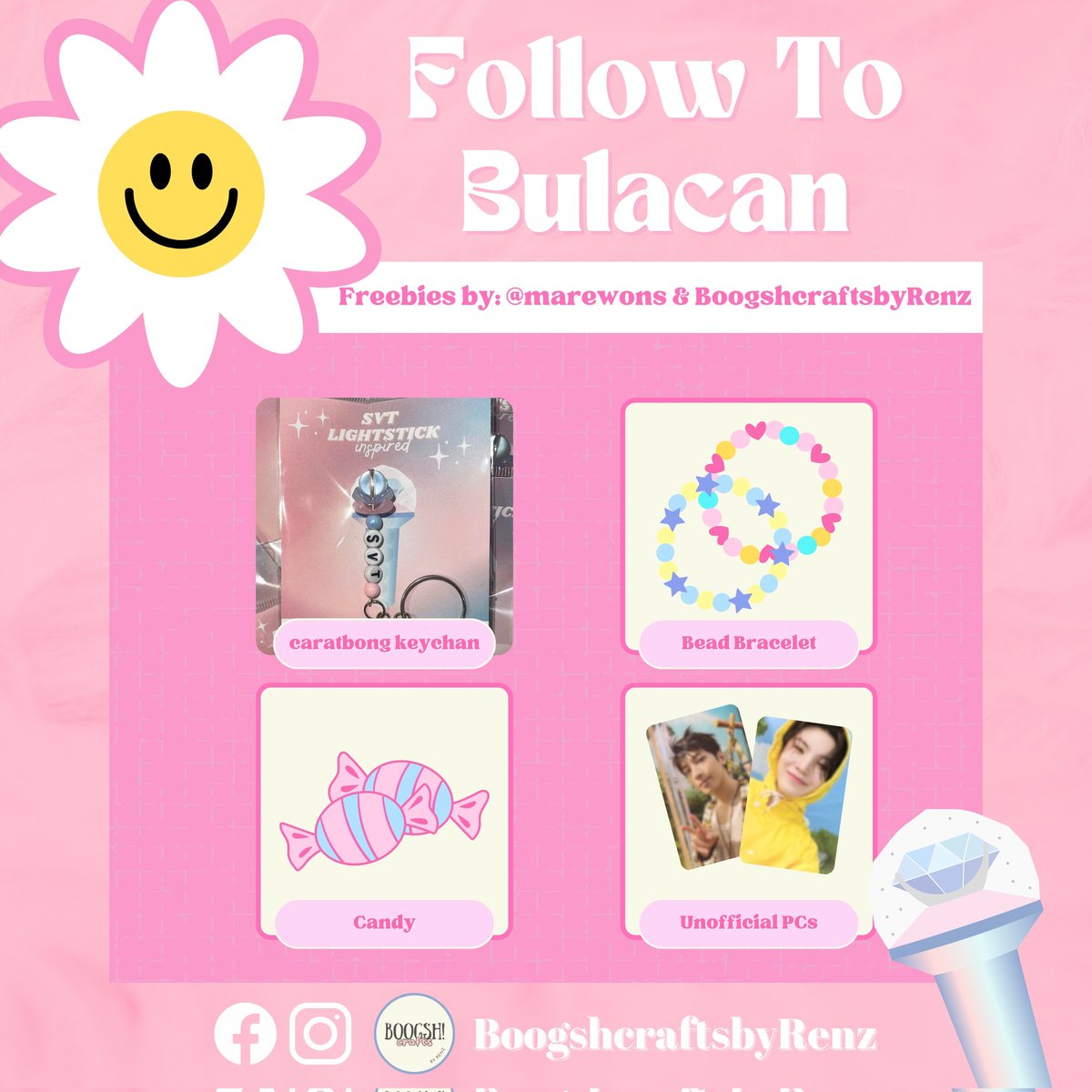 marewons's tweet photo. 💎Follow Tour in Bulacan Freebies💥

Hi Carats!🌟 I will be giving away the following in random bundles for Day 1, Jan 13❗

mechanics:
⭐Like &amp; Retweet to spread
⭐1:1 only
⭐Time &amp; Loc: TBA

See you! https://t.co/QYL6yXVTH8