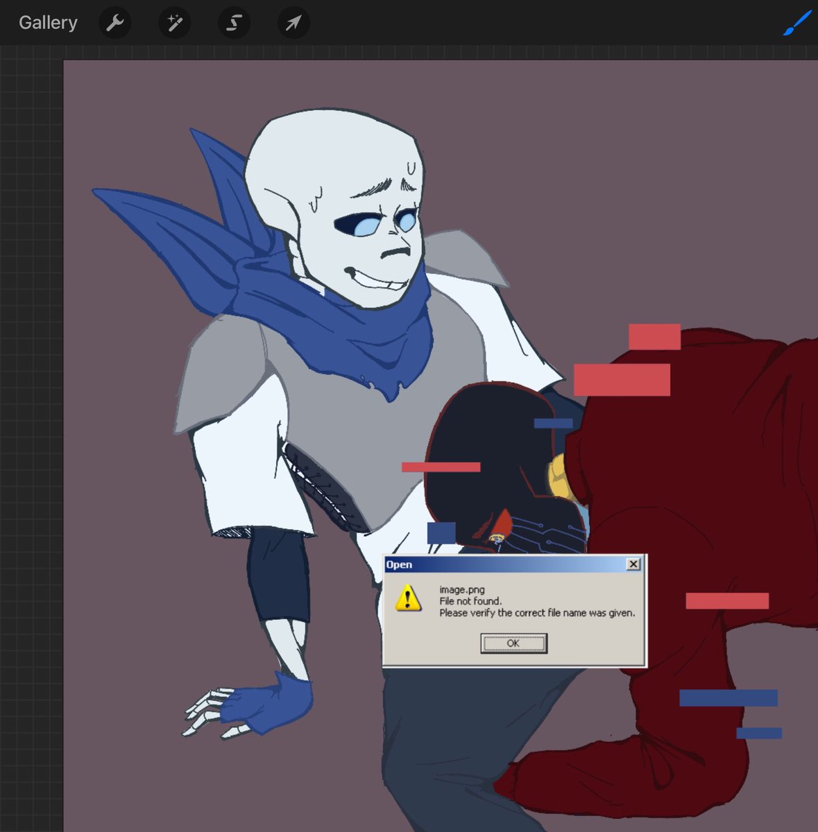 Bonesofbeloved's tweet photo. i didnt work on it as much as i wanted to today but thats okay
#errorberry #sanscest #sancest #swapxerror #errorxswap #undertail #undershag #underfrick https://t.co/SU5k5uwbE5