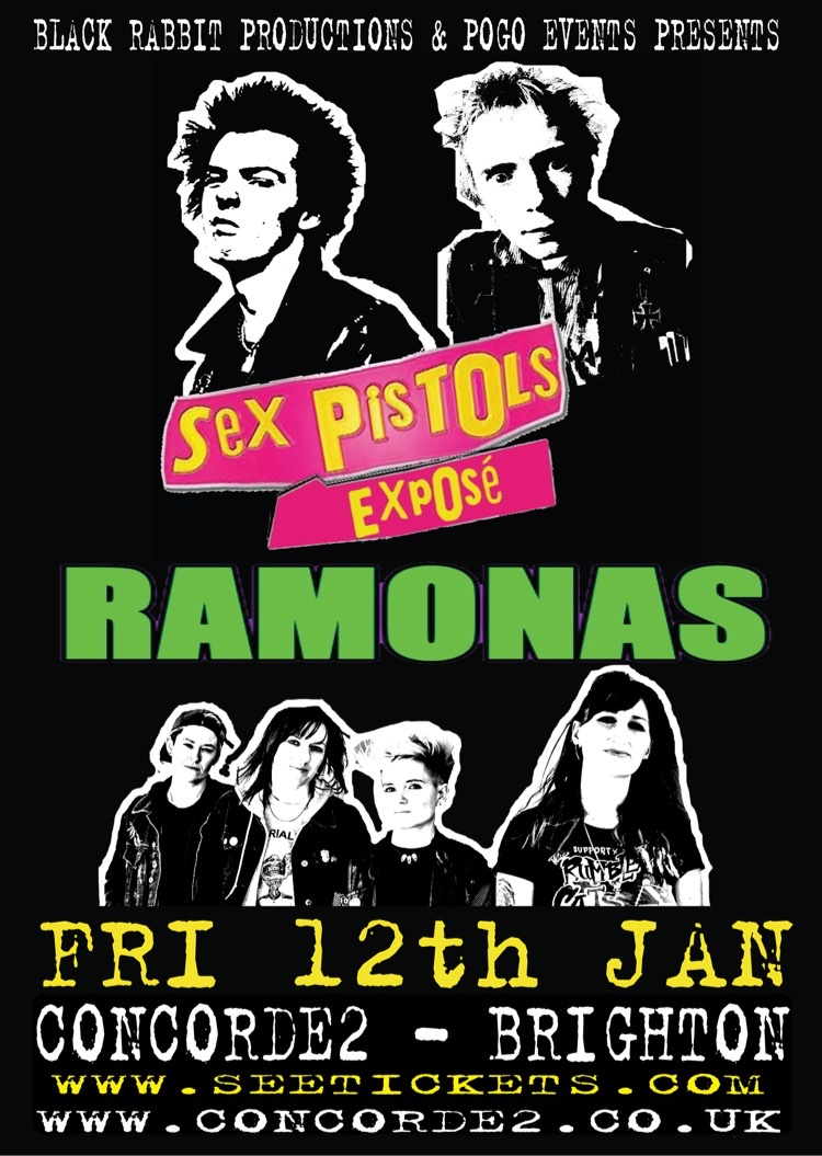 One week today BRIGHTON 👋 Can’t wait to be back at the legendary Concorde 2 for this special double header with Sex Pistols Exposé 🎉 Advanced tickets at seetickets.com/event/sex-pist…