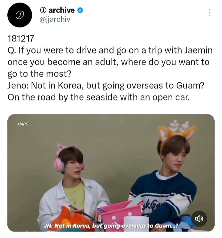 JNJMEnt's tweet image. kira kira kapan jen ngajak nana ke guam? btw dipertanyaan nya jen yang nyetir mobilnya yaaa 😭🩵 kalo beneran ke guam KITA HARUS APPPPP 🫰 -jnjm