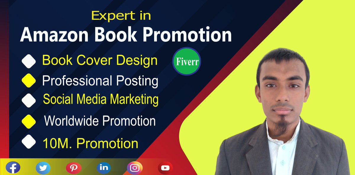 📚 Amazon Book Promotion Service 📚 📢 Hi dear. are you want to promote your book in USA, UK, Canada, Worldwide? I am expert in amazon book promotion. I will promote your book in 10 millions peoples. contract me. lnkd.in/gGapmPtn #amazonbookpromotion #bookmarketing