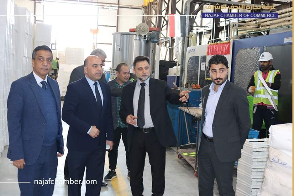 ChamberNajaf's tweet photo. زيارة وفد غرفة تجارة النجف الاشرف لمقر مصانع شركة ابراج الاهرام في النجف الاشرف
#Industry_in_Najaf https://t.co/Y0vnorMo2q